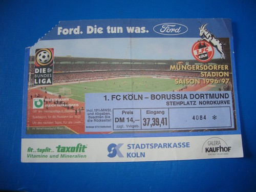 Ticket fc köln bvb - 1.,