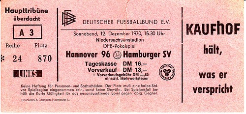 Ticket dfb pokal hannover - hannover,