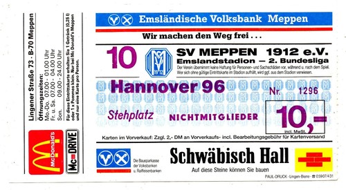Ticket meppen - ticket,