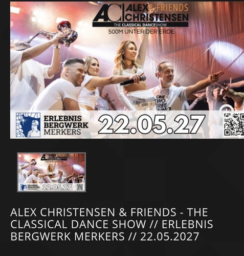Tickets alex christensen u96 - christensen,