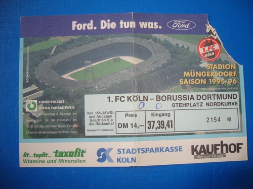 Ticket fc köln bvb - ticket,