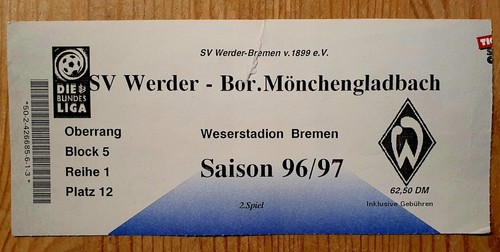 Ticket werder bremen - ticket,