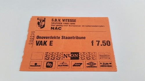 Used ticket vitesse arnhem - used,