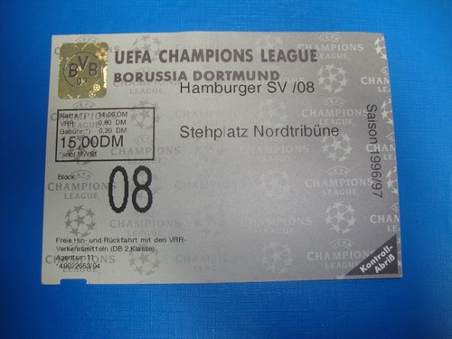 Ticket bvb dortmund hsv - ticket,