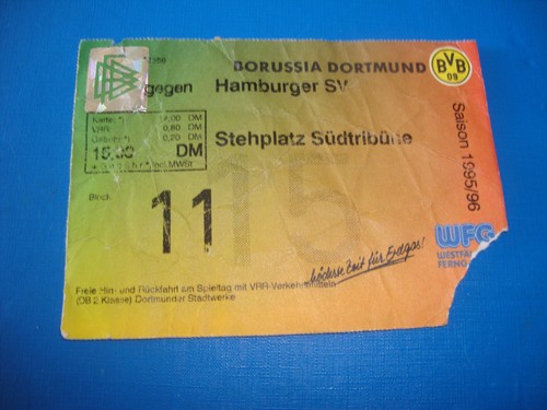 Ticket bvb dortmund hsv - ticket,