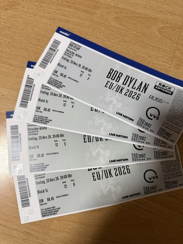 Bob dylan tickets 11 2026 - bob, 20.11.2026