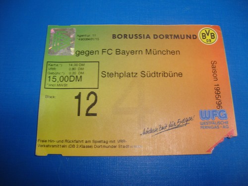 Ticket bvb dortmund fc - ticket,