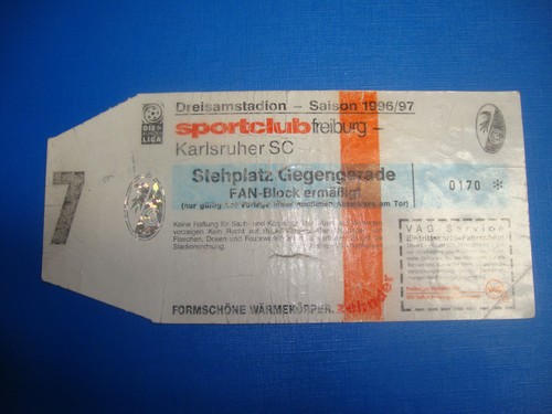 Ticket freiburg ksc - ticket, sc