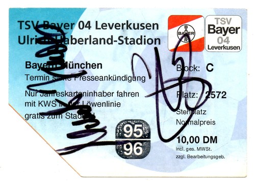 Ticket bayer leverkusen - bl,