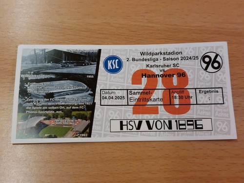 Fan sammler ticket 2024 - ticket, 2024/25