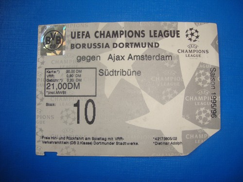 Ticket bvb dortmund ajax - dortmund,