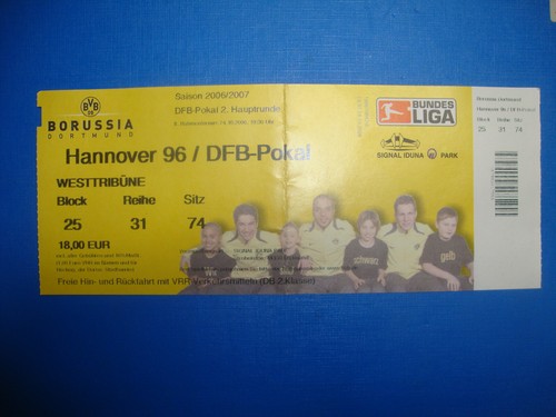 Ticket bvb dortmund - ticket,
