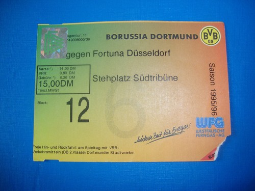Ticket bvb dortmund - ticket,