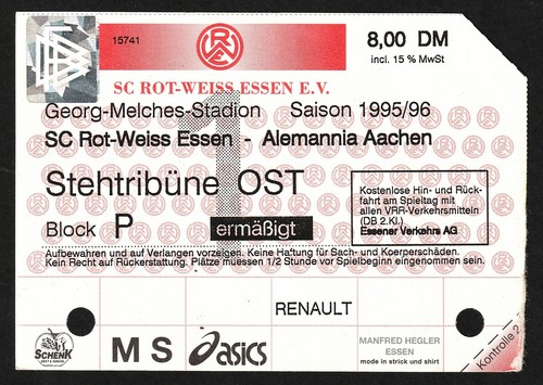 Ticket 1995 rot - |, rot-weiß