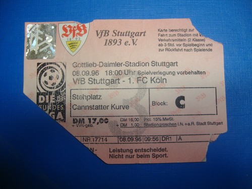 Ticket vfb stuttgart 1 - ,
