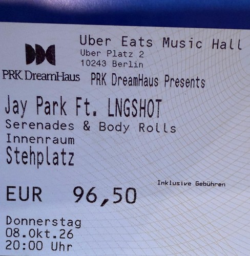 Tickets jay park lngshot - jay, ft.
