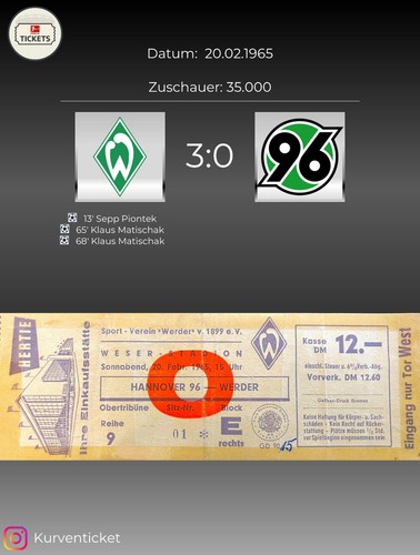 Ticket werder bremen - bl,