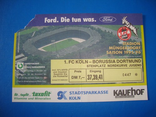 Ticket fc köln bvb - ticket,