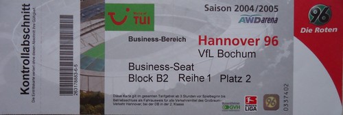 Vip ticket bundesliga 2004 - bundesliga, 2004/05
